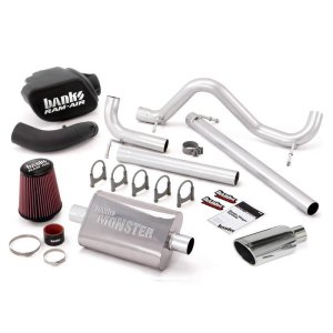 Jeep Wrangler Performance Exhaust - Banks Power - Stinger System - Chrome - `07-`11